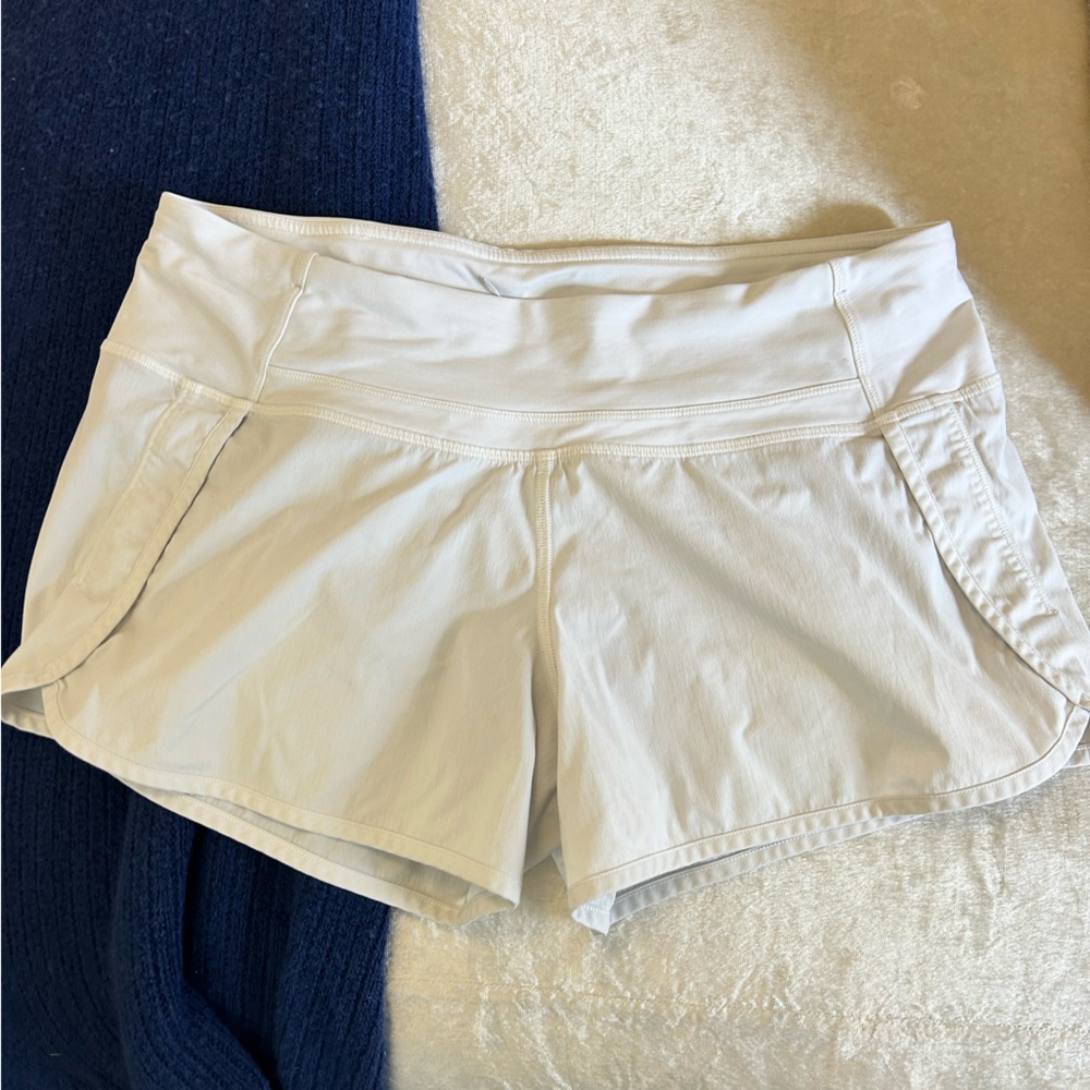 Lululemon Speed Up Short White